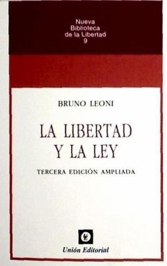 Cover N.º 09: LA LIBERTAD Y LA LEY. Tercera edición ampliada. Encuadernación Rústica