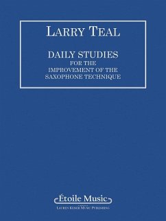 Cover Daily Studies for the Improvement of the Saxophone Technique