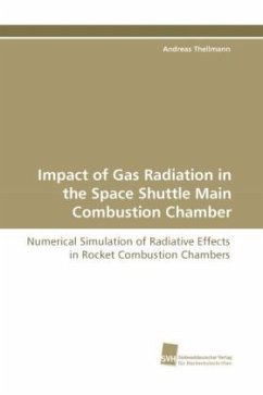 Impact of Gas Radiation in the Space Shuttle Main Combustion Chamber