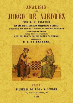 Análisis del juego de ajedrez - Filidor, A. D.