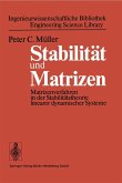 Stabilität und Matrizen Stabilität und Matrizen