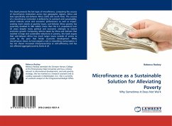 Microfinance as a Sustainable Solution for Alleviating Poverty