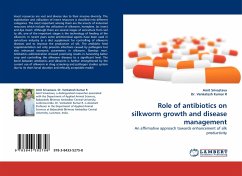 Role of antibiotics on silkworm growth and disease management