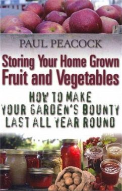 Cover Storing Your Home Grown Fruit and Vegetables