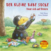 Der kleine Rabe Socke freut sich auf Ostern