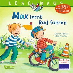 Max lernt Rad fahren / Lesemaus Bd.20 - Tielmann, Christian;Kraushaar, Sabine