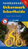 Fahrradkarte Uckermark, Schorfheide Fahrradkarte Uckermark, Schorfheide