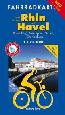 Fahrradkarte Land zwischen Rhin und Havel