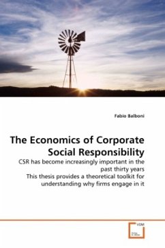 The Economics of Corporate Social Responsibility