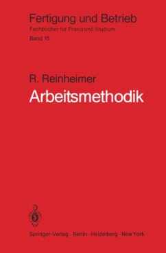 Arbeitsmethodik - Reinheimer, Rudolf
