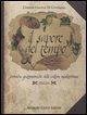 Cover Il sapore del tempo. Cronache gastronomiche delle culture mediterranee. Italia