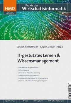 Cover IT-gestütztes Lernen & Wissensmanagement