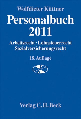 Personalbuch 2011, m. DVD-ROM