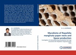 Mycobiota of Ropalidia marginata paper nests and lipase production