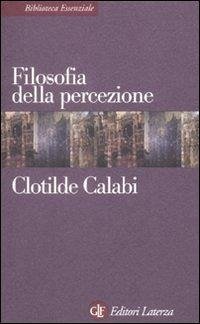Cover Filosofia della percezione