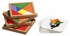 Philos 3521 - Speed Tangram für 2-4 Personen, 4 Sets mit 7 Puzzleteile