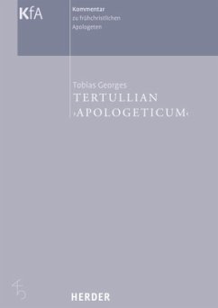 Tertullian 'Apologeticum' - Tertullian;Georges, Tobias