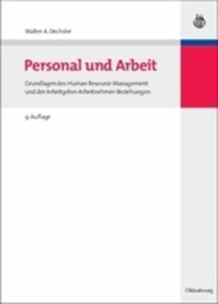 Personal und Arbeit - Oechsler, Walter A.
