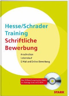 Training Schriftliche Bewerbung, m. CD-ROM - Hesse, Jürgen; Schrader, Hans-Christian