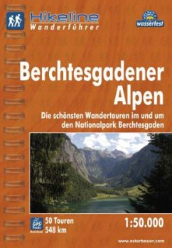 Cover Hikeline Wanderführer Berchtesgadener Alpen