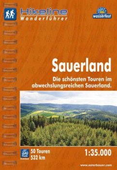 Cover Hikeline Wanderführer Sauerland