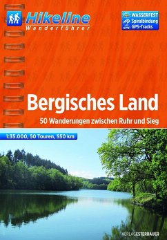 Hikeline Wanderführer Bergisches Land 1 : 35 000 - Föll, Roland