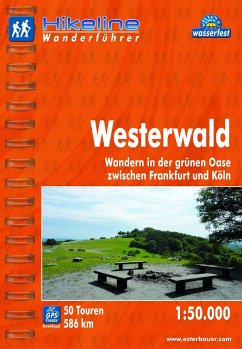 Hikeline Wanderführer Westerwald 1 : 50 000