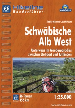 Hikeline Wanderführer Schwäbische Alb West - Malecha, Sabine;Lutz, Joachim