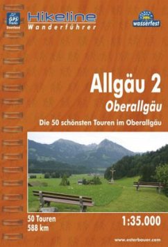 Cover Hikeline Wanderführer Allgäu