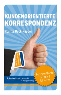 Cover Sofortwissen kompakt: Kundenorientierte Korrespondenz