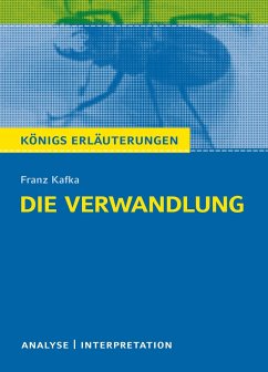 Die Verwandlung. Textanalyse und Interpretation - Kafka, Franz; Krischel, Volker