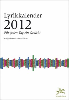 Cover Der Deutschlandfunk-Lyrikkalender 2012