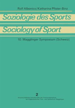 Cover Soziologie des Sports / Sociology of Sport