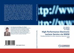 High Performance Electronic Lecture Service via WWW