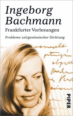 Frankfurter Vorlesungen - Bachmann, Ingeborg