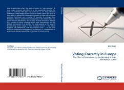 Voting Correctly in Europe - Hines, Eric