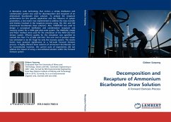 Decomposition and Recapture of Ammonium Bicarbonate Draw Solution - Sarpong, Gideon