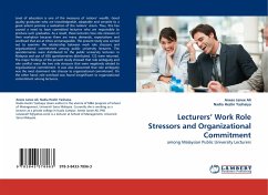 Lecturers'' Work Role Stressors and Organizational Commitment