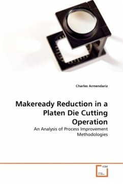 Makeready Reduction in a Platen Die Cutting Operation