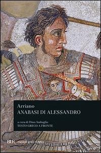 Cover L' anabasi di Alessandro. Testo greco a fronte