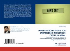 CONSERVATION EFFORTS FOR ENDANGERED INDIGENOUS CATTLE IN NEPAL - Dhakal, Kumud