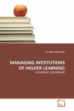 MANAGING INSTITUTIONS OF HIGHER LEARNING