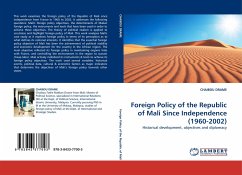 Foreign Policy of the Republic of Mali Since Independence (1960-2002)
