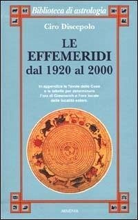 Cover Le effemeridi dal 1920 al 2000