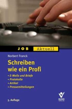 Schreiben wie ein Profi - Franck, Norbert