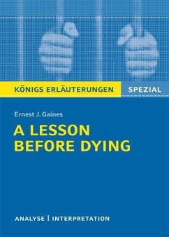 A Lesson Before Dying. Niedersachsen - Gaines, Ernest J.