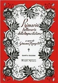 Cover Rimario letterario della lingua italiana