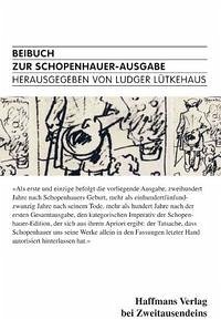 Beibuch zur Schopenhauer-Ausgabe - Schopenhauer, Arthur