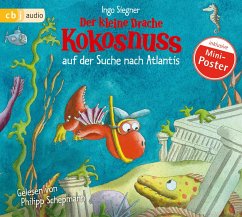 Der kleine Drache Kokosnuss auf der Suche nach Atlantis / Die Abenteuer des kleinen Drachen Kokosnuss Bd.15 (1 Audio-CD) - Siegner, Ingo
