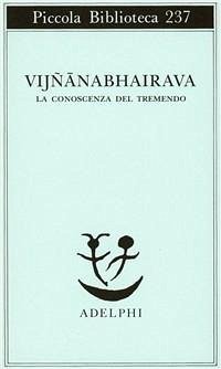 Cover Vijnana bhairava. La conoscenza del tremendo